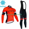 Tenue Maillot M/L + Collant à Bretelles Hiver Thermal Fleece Efapel 2023 Tenue Maillot M/L + Collant à Bretelles Hiver Thermal Fleece Efapel 2023